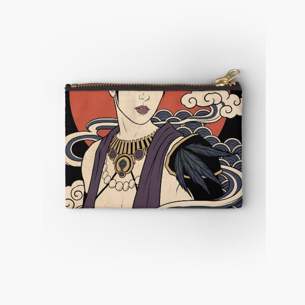 Artikelvorschau, Morrigan Dragon Age Ukiyo-e Gaming Grafik-T-Shirt entworfen und verkauft von Senpaiwaves.