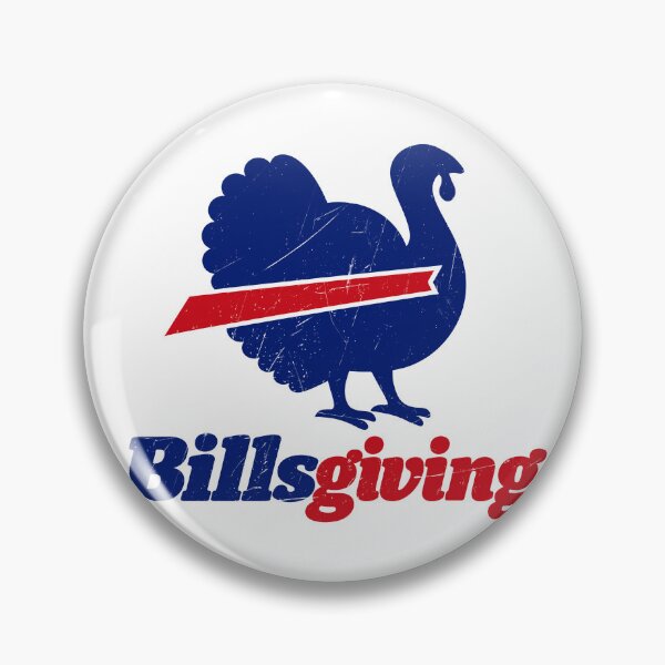 Item preview, Billsgiving Turkey Thanksgiving Buffalo Football Vintage designed and sold by ParkerOsinski.