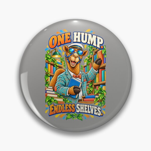 Item preview, One Hump. Endless Shelves – Funny Lifestyle and Pets T-Shirt – Funny Camel T-Shirt Animal Graphic Camel T-Shirt designed and sold by Camel & Quirk.
