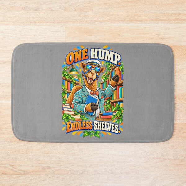 Item preview, One Hump. Endless Shelves – Funny Lifestyle and Pets T-Shirt – Funny Camel T-Shirt Animal Graphic Camel T-Shirt designed and sold by Camel & Quirk.
