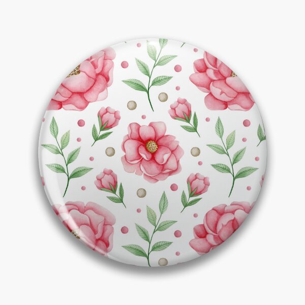 Item preview, Pink Rose Garden designed and sold by VibnWalls.