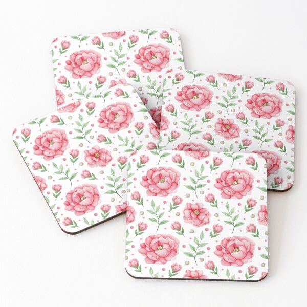 Item preview, Pink Rose Garden designed and sold by VibnWalls.