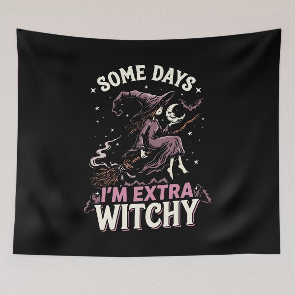 Item preview, Some Days I'm Extra Witchy Halloween Gift designed and sold by Say It With Ink.