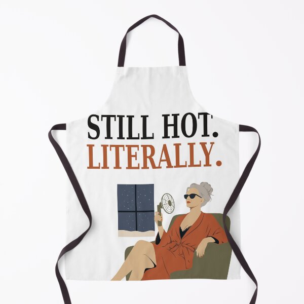 Item preview, Still Hot Literally Menopause Art Print, Funny Hot Flash Print, Midlife Woman Humor Art, Menopause Gift, Retro Aging Woman Decor designed and sold by Studio pod Burom.