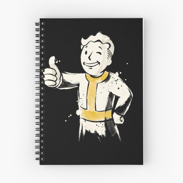 Item preview, A Vault Boy Thumbs Up Fallout Sumi-e Anime Gaming Streetwear Tee designed and sold by Senpaiwaves.