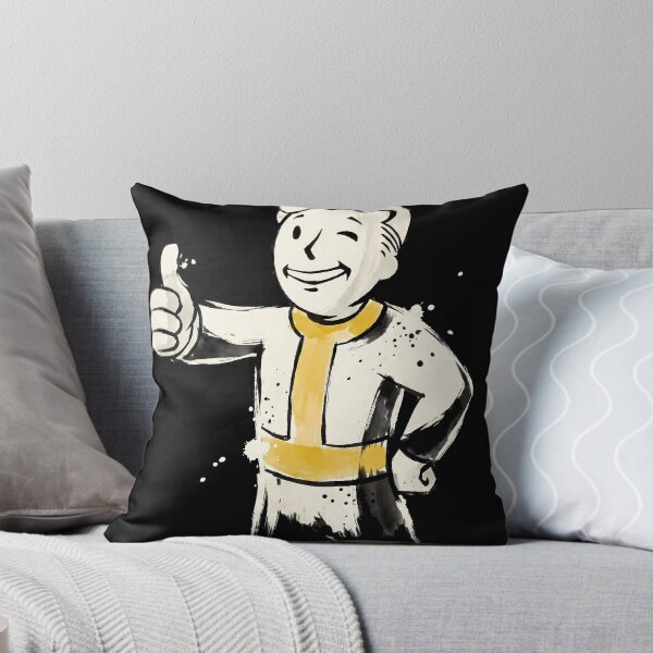 Item preview, A Vault Boy Thumbs Up Fallout Sumi-e Anime Gaming Streetwear Tee designed and sold by Senpaiwaves.