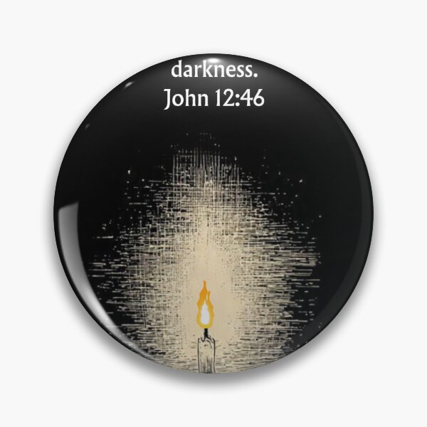Item preview, A Light In The Darkness - John 12:46 designed and sold by QuietBibleLines.