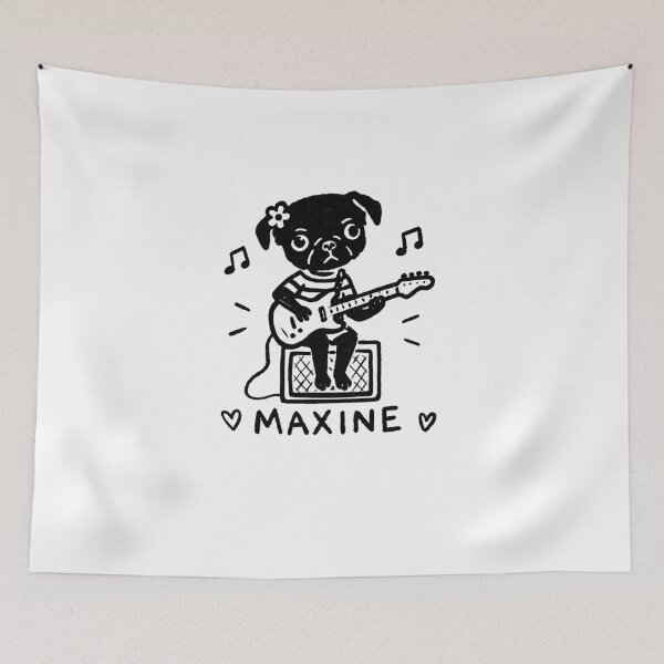 Item preview, Guitar Pug designed and sold by PickledjoArt.