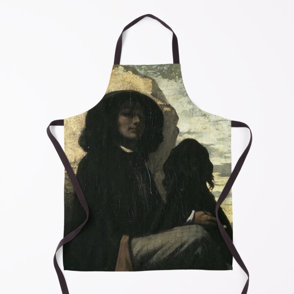 Item preview, Self-Portrait with a Black Dog designed and sold by SharonTheFirst.