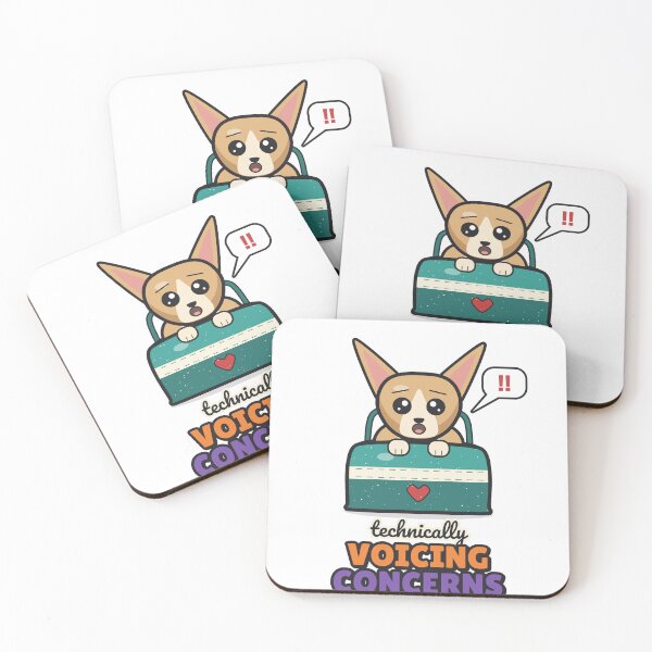 Item preview, Voicing Concerns - Funny Chihuahua designed and sold by BooAndBloomCo.