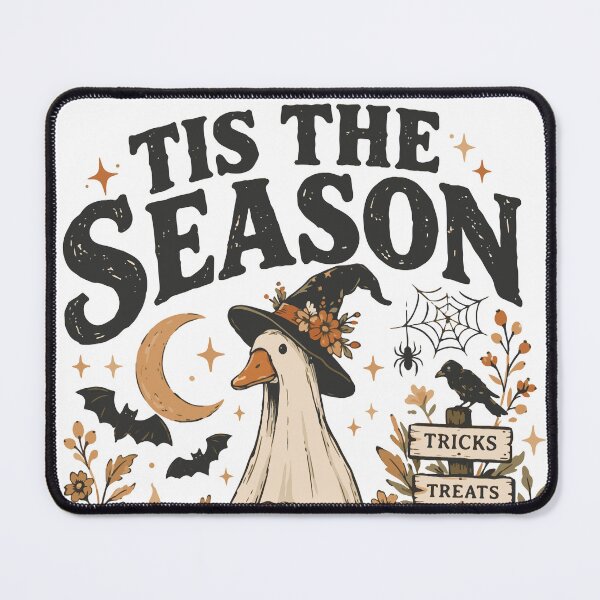 Item preview, Tis the Season Ghost Goose Witch Halloween designed and sold by CreativeBrains7.