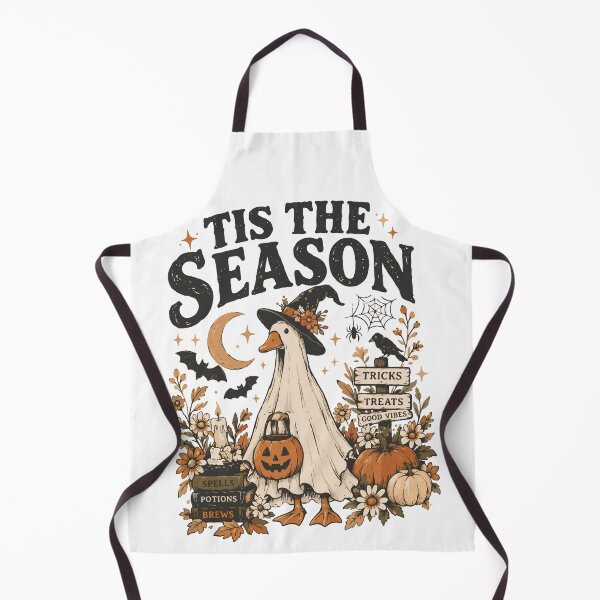 Item preview, Tis the Season Ghost Goose Witch Halloween designed and sold by CreativeBrains7.