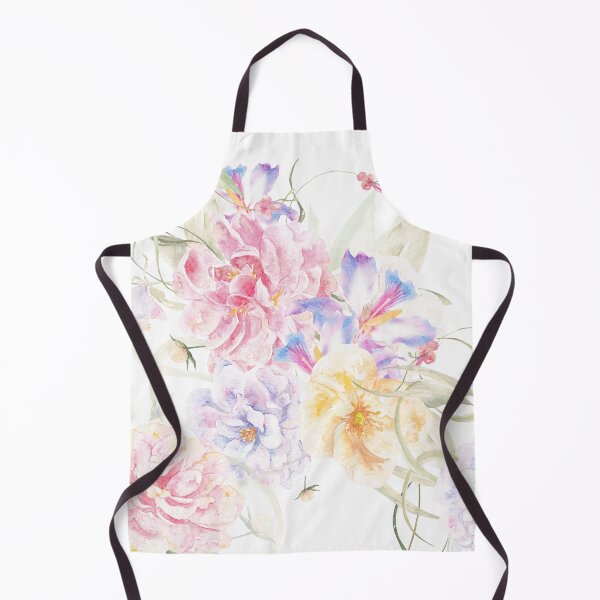 Item preview, Pastel Watercolor Midnight Garden designed and sold by VibnWalls.
