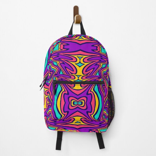 Item preview, Psychedelic 70s Abstract Pattern Purple Pink Turquoise Groovy designed and sold by JRRTs.