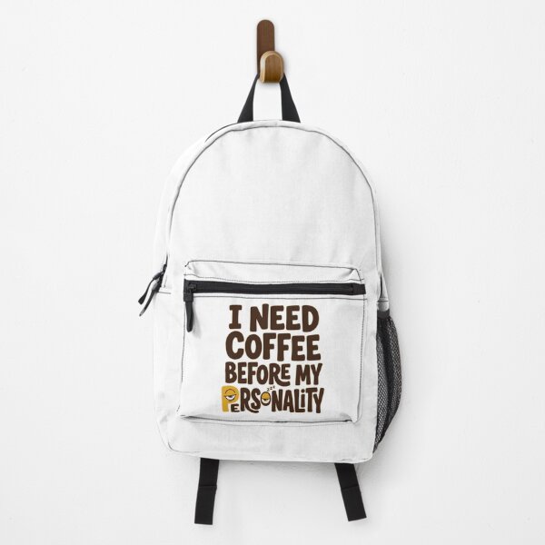 Item preview, I Need Coffee Before My Personality | Coffee Humor designed and sold by Leoprinty.