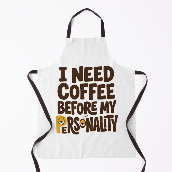 Item preview, I Need Coffee Before My Personality | Coffee Humor designed and sold by Leoprinty.