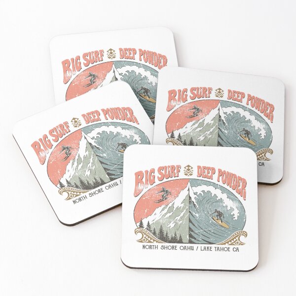 Item preview, BIG SURF, DEEP POWDER designed and sold by Insomnia Project.