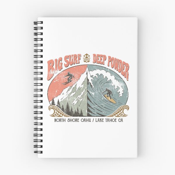Item preview, BIG SURF, DEEP POWDER designed and sold by Insomnia Project.