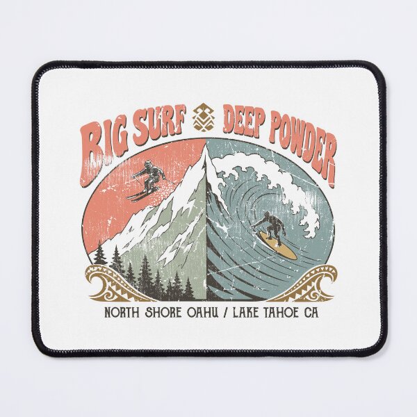Item preview, BIG SURF, DEEP POWDER designed and sold by Insomnia Project.