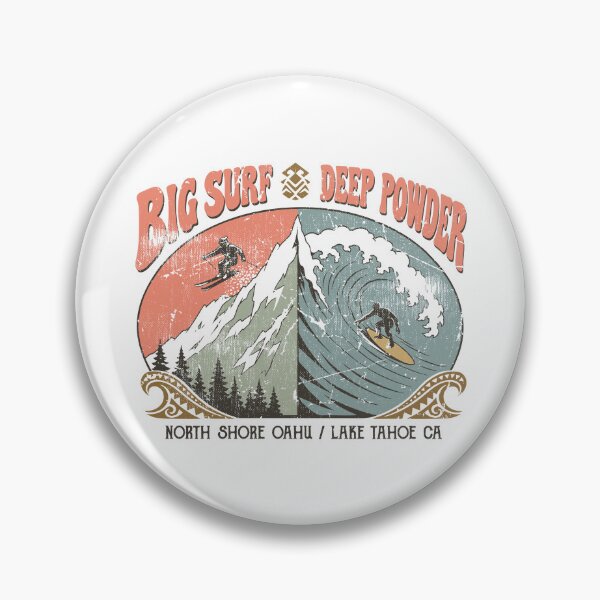 Item preview, BIG SURF, DEEP POWDER designed and sold by Insomnia Project.