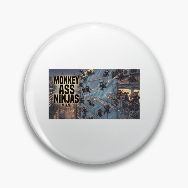 Item preview, M.A.N Monkey Ass Ninjas City designed and sold by lilliama-thes.