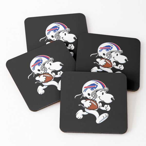 Item preview, Snoopy Buffalo Bills Helmet Running With Football Cartoon designed and sold by Cuiroblinda.