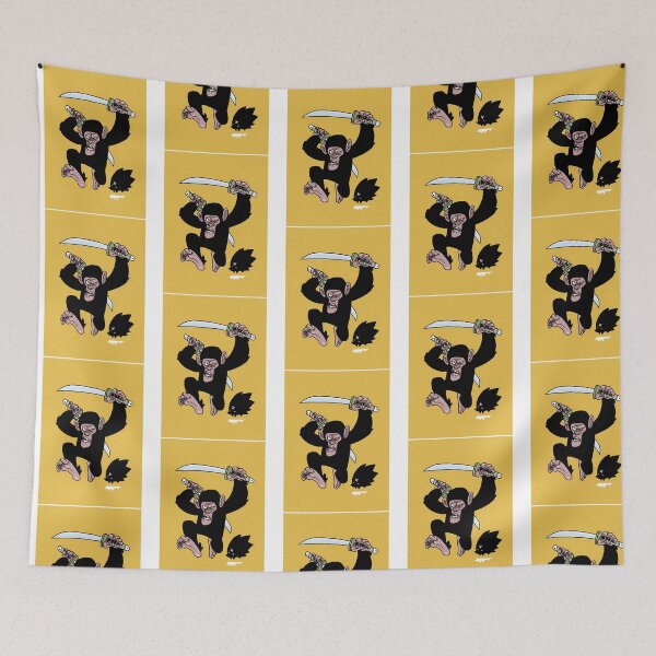 Item preview, Ninja Monkey Porcupine Sidekick designed and sold by lilliama-thes.