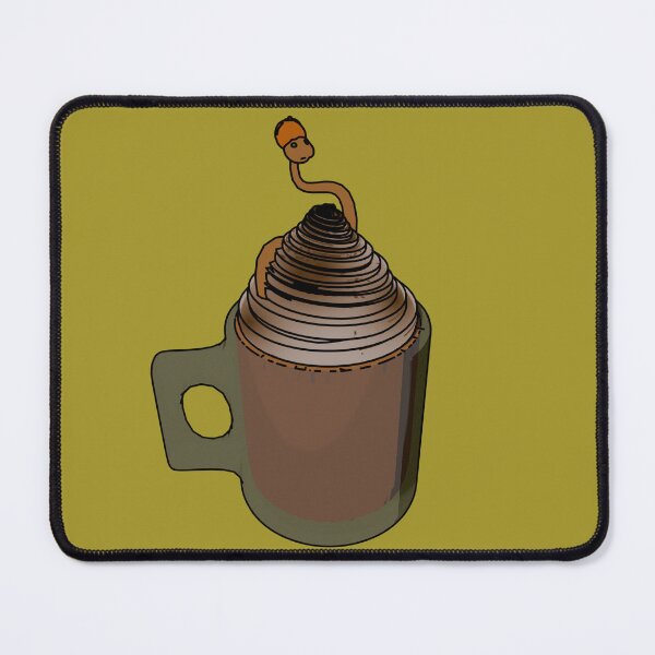 Item preview, Spice The Pumpkin Spice Latte Sip Serpent designed and sold by Linden Leaf Lyn.
