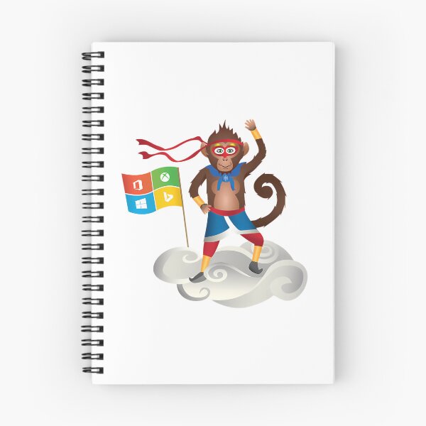 Item preview, Ninja Monkey Sticker designed and sold by lilliama-thes.