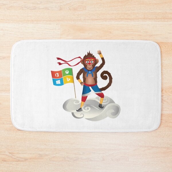 Item preview, Ninja Monkey Sticker designed and sold by lilliama-thes.