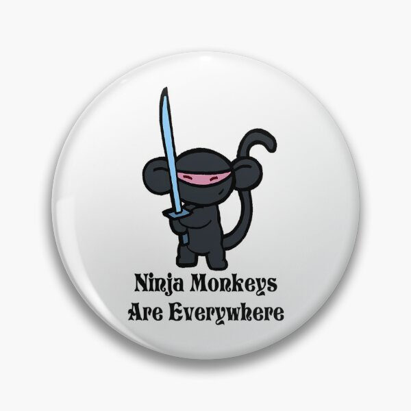 Item preview, Ninja Monkey With Sword designed and sold by lilliama-thes.