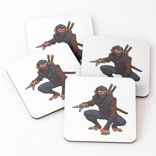Item preview, Pixel Ninja Monkey designed and sold by lilliama-thes.