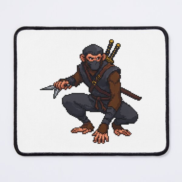 Item preview, Pixel Ninja Monkey designed and sold by lilliama-thes.