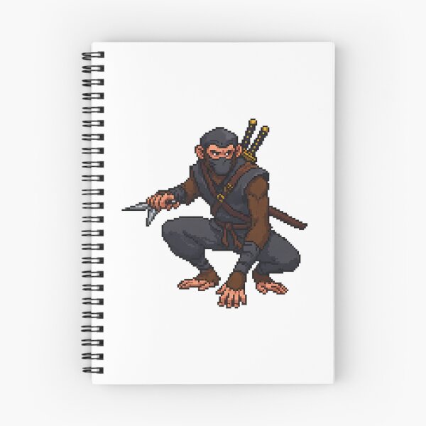 Item preview, Pixel Ninja Monkey designed and sold by lilliama-thes.