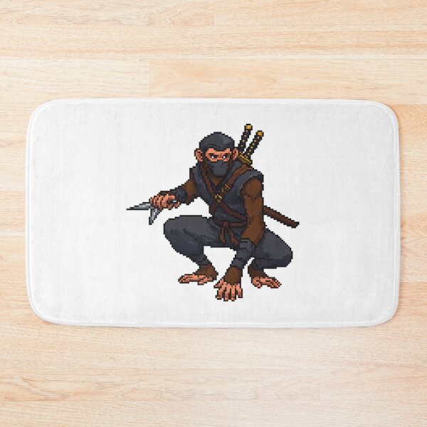 Item preview, Pixel Ninja Monkey designed and sold by lilliama-thes.