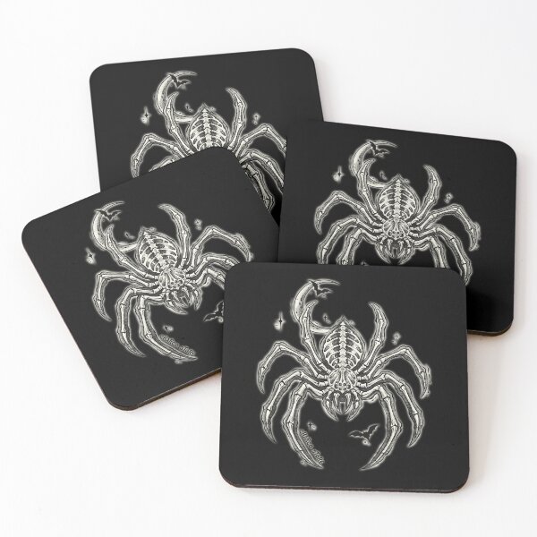 Item preview, Halloween | Skeleton Spider – Bone Crawler designed and sold by Charco.Store – Bold Expressive Graphics & Alt Streetwear Art.