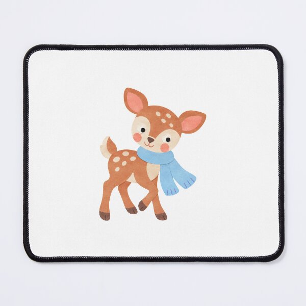 Item preview, Fawn with a Blue Scarf designed and sold by The-Art-of-D.