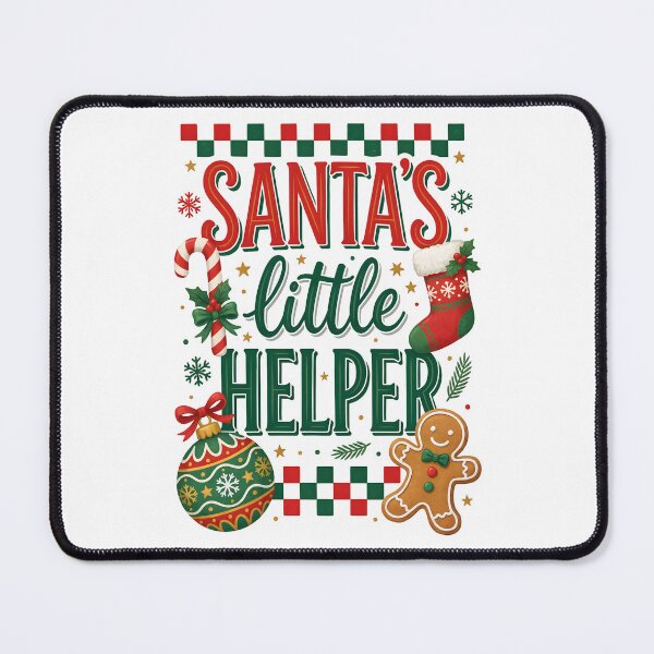 Item preview, Santa’s Little Helper Christmas designed and sold by Snifferius.
