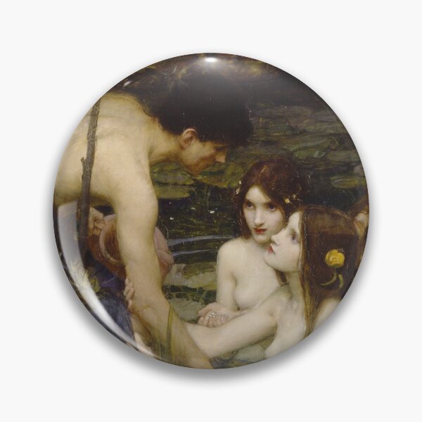 Item preview, Hylas and the Nymphs (1896) - John William Waterhouse designed and sold by SALON DES ARTS.