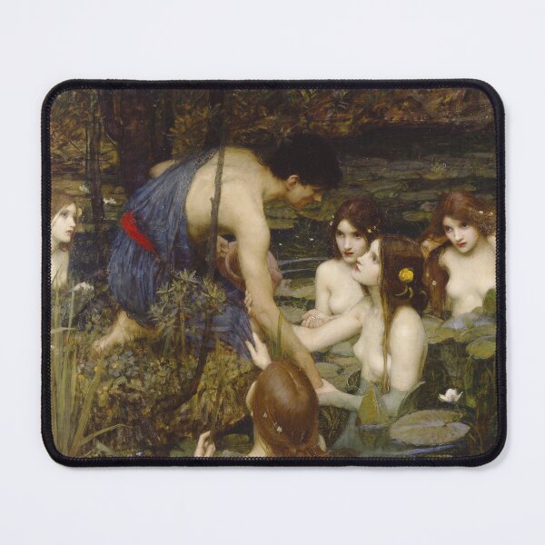 Item preview, Hylas and the Nymphs (1896) - John William Waterhouse designed and sold by SALON DES ARTS.
