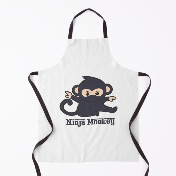 Item preview, Ninja Monkey Monkey Animal Monkey Gift designed and sold by lilliama-thes.