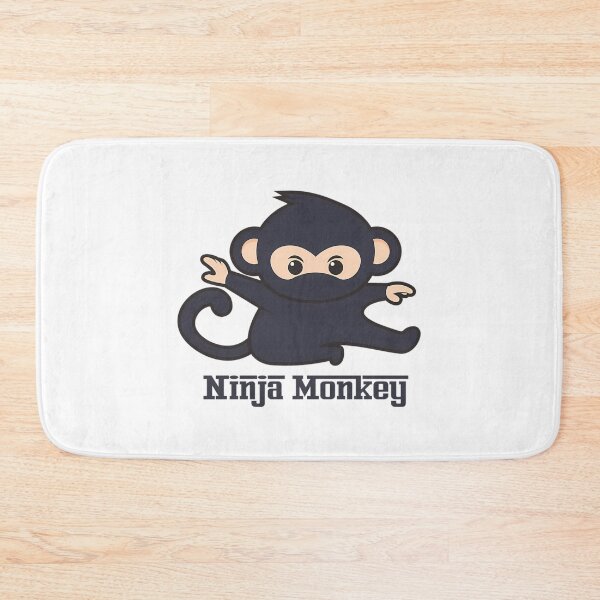 Item preview, Ninja Monkey Monkey Animal Monkey Gift designed and sold by lilliama-thes.