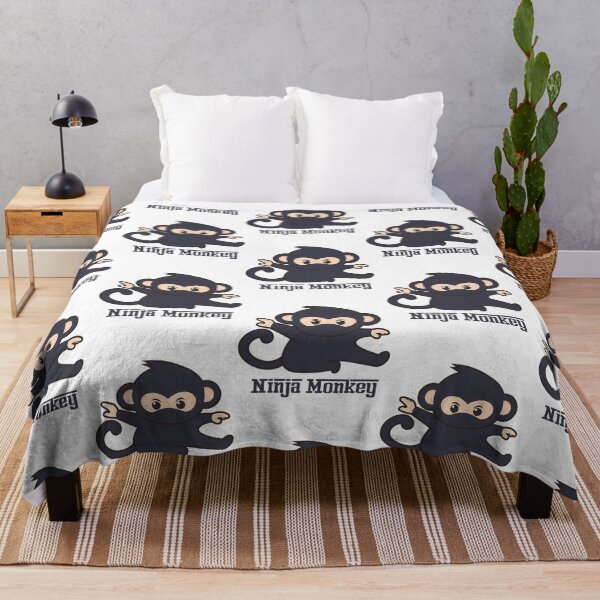 Item preview, Ninja Monkey Monkey Animal Monkey Gift designed and sold by lilliama-thes.
