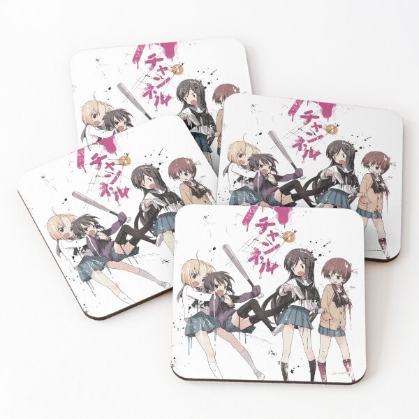 Item preview, Chaotic School Quartet - Manga Slice of Life Graffiti Style Illustration designed and sold by moosesclub.