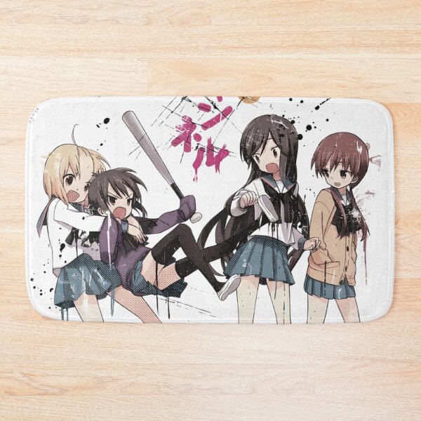 Item preview, Chaotic School Quartet - Manga Slice of Life Graffiti Style Illustration designed and sold by moosesclub.
