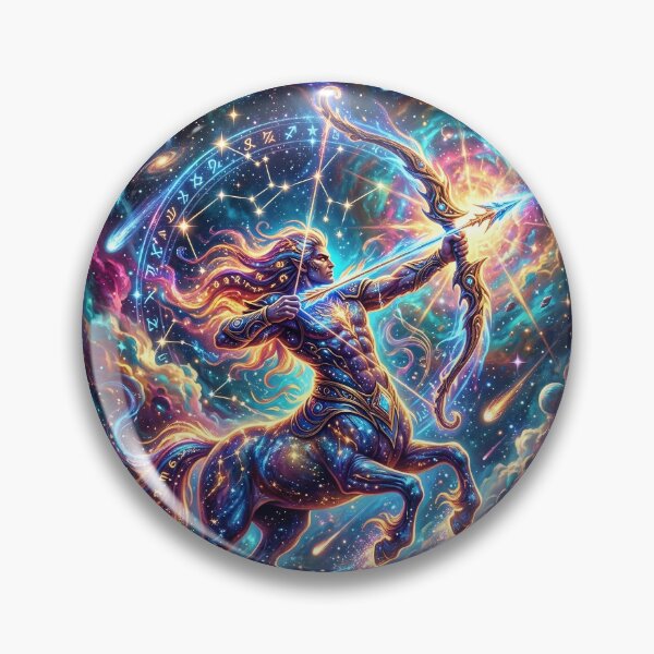 Item preview, Sagittarius Sign - Zodiac Constellation Art designed and sold by Lucid Dream Pixel.