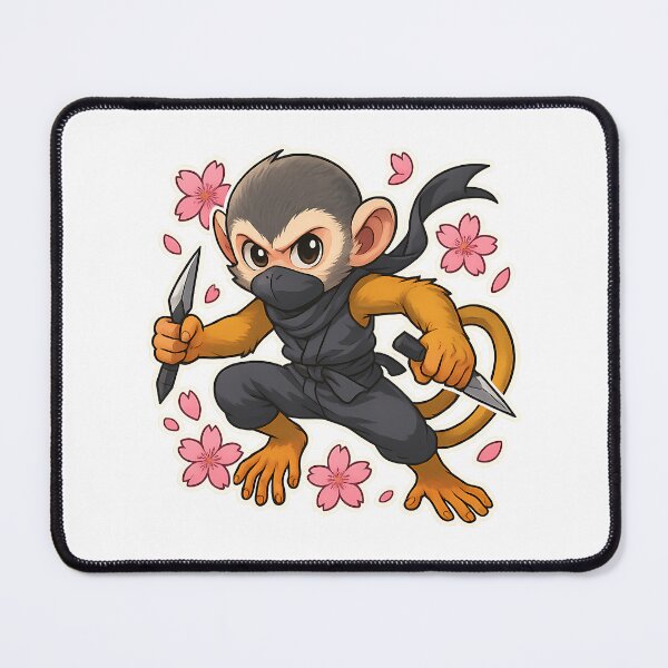 Item preview, Ninja Squirrel Monkey designed and sold by lilliama-thes.