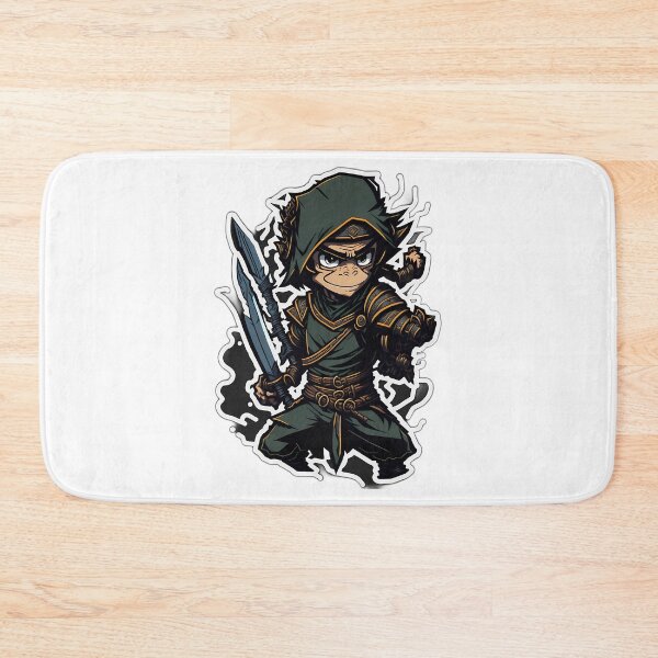 Item preview, Ninja Monkey With Sword  designed and sold by lilliama-thes.