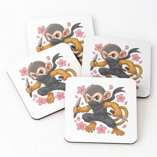 Item preview, Ninja Squirrel Monkey designed and sold by lilliama-thes.