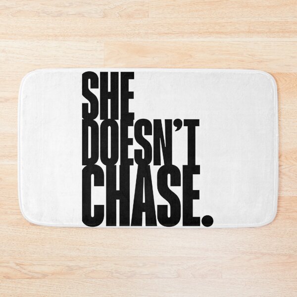 Item preview, She doesn't chase, Quote, Daily Affirmation, Girl Power, Self Worth designed and sold by Magic Love Art Print.